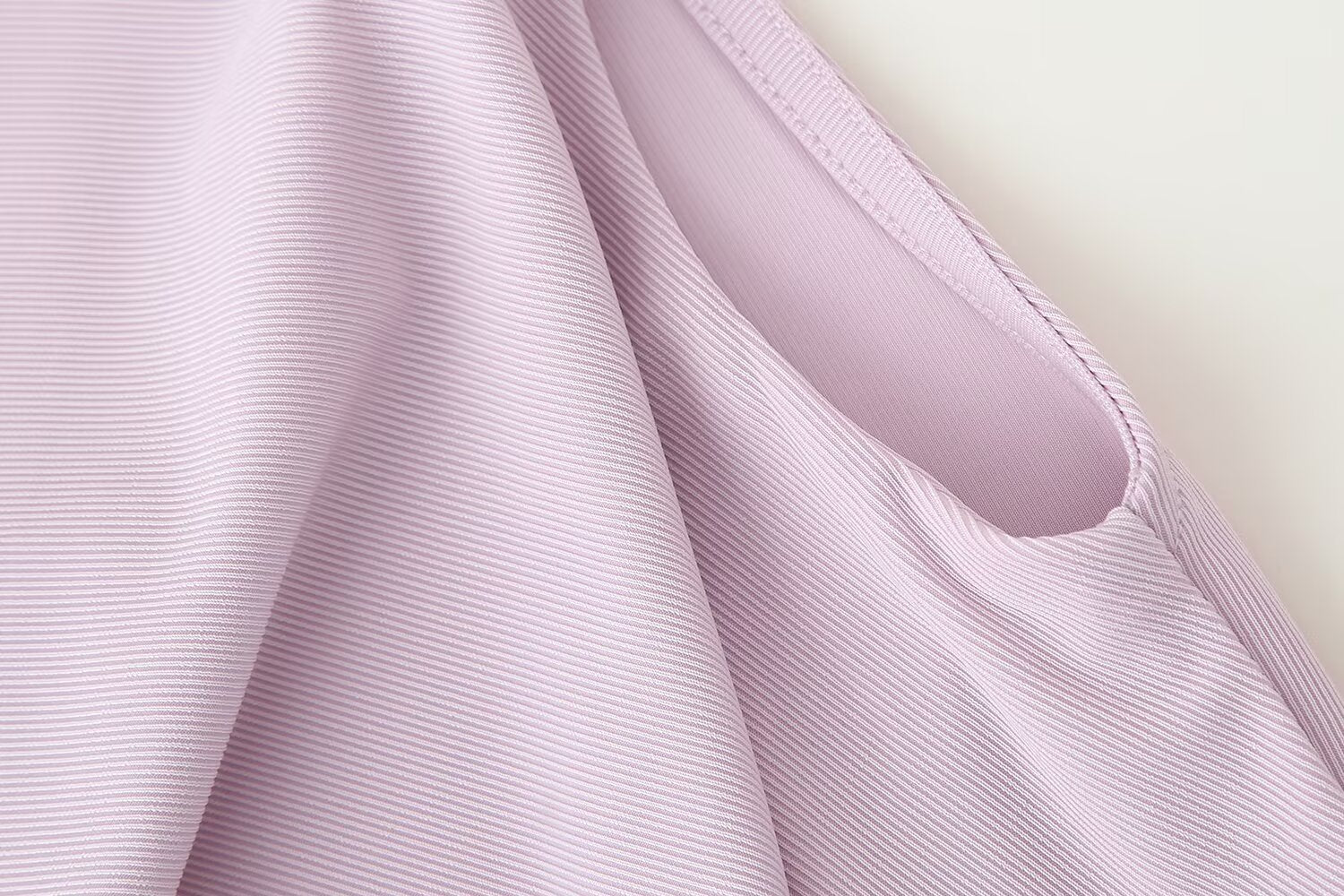 Summer Women Pleated Decorative Draped Collar Sleeveless Top Vest for Women