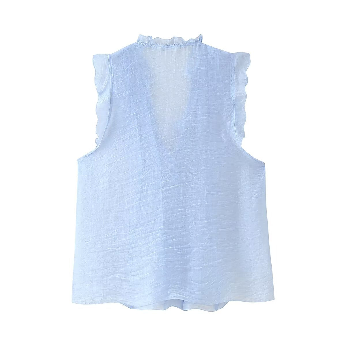 Women Fashionable Fashionable Laminated Decoration Vertical Top