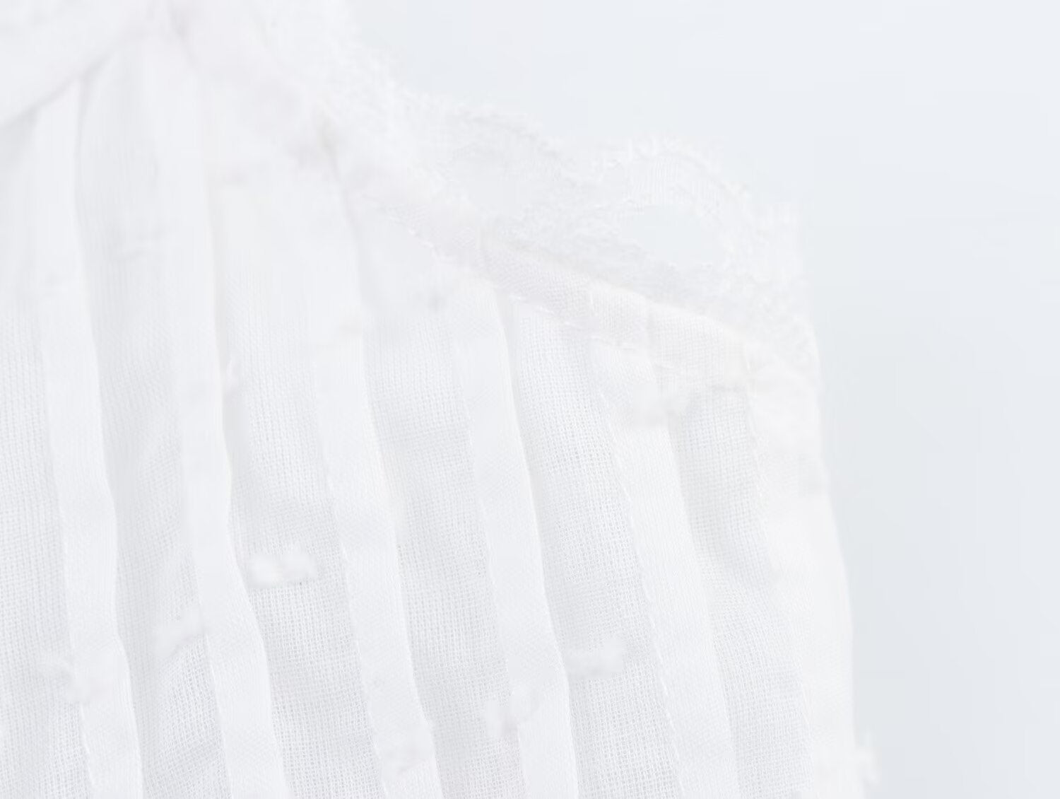 Summer Women Clothing Tulle Bowknot Decoration V neck Short Top