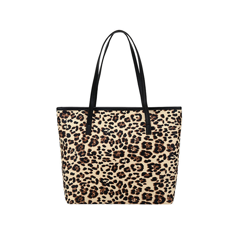 Large-capacity Printed Leopard-print Portable Underarm Bag