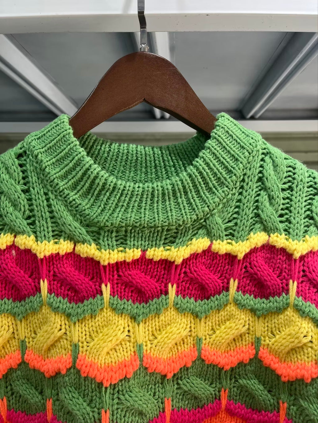 Vêtements pour femmes, pull court en maille effet crocheté, gilet, veste, haut pour femmes