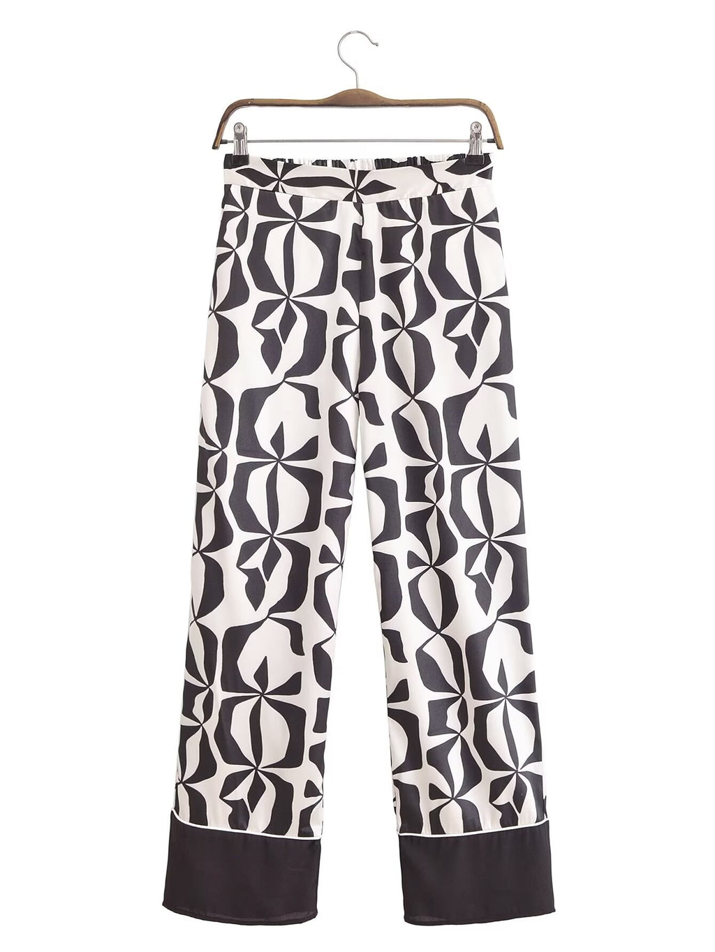 Women Clothing Summer Rayon Collection Bow Metal Ring Sleeveless Shirt Set