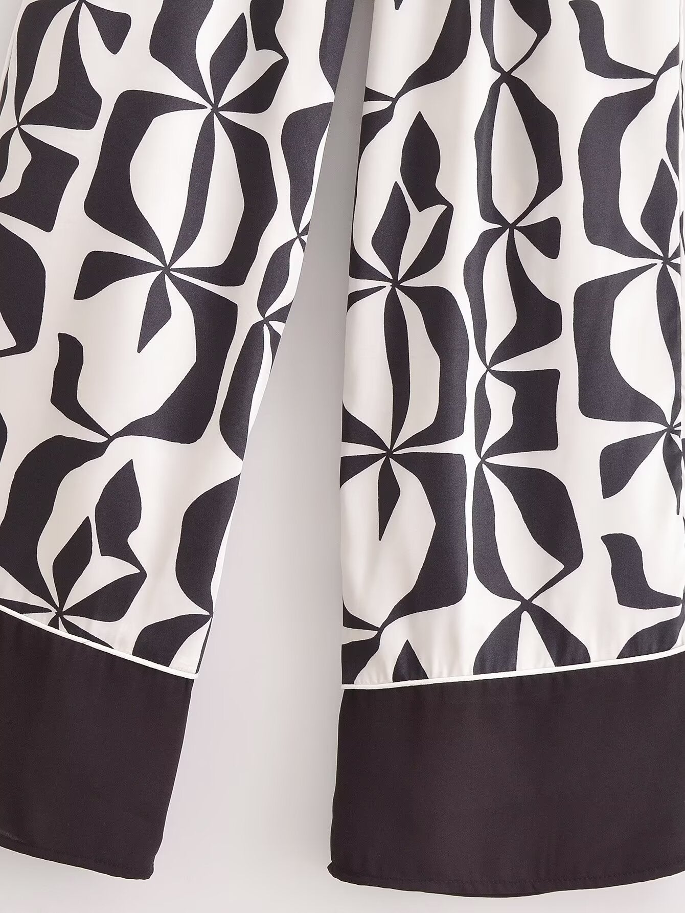 Women Clothing Summer Rayon Collection Bow Metal Ring Sleeveless Shirt Set