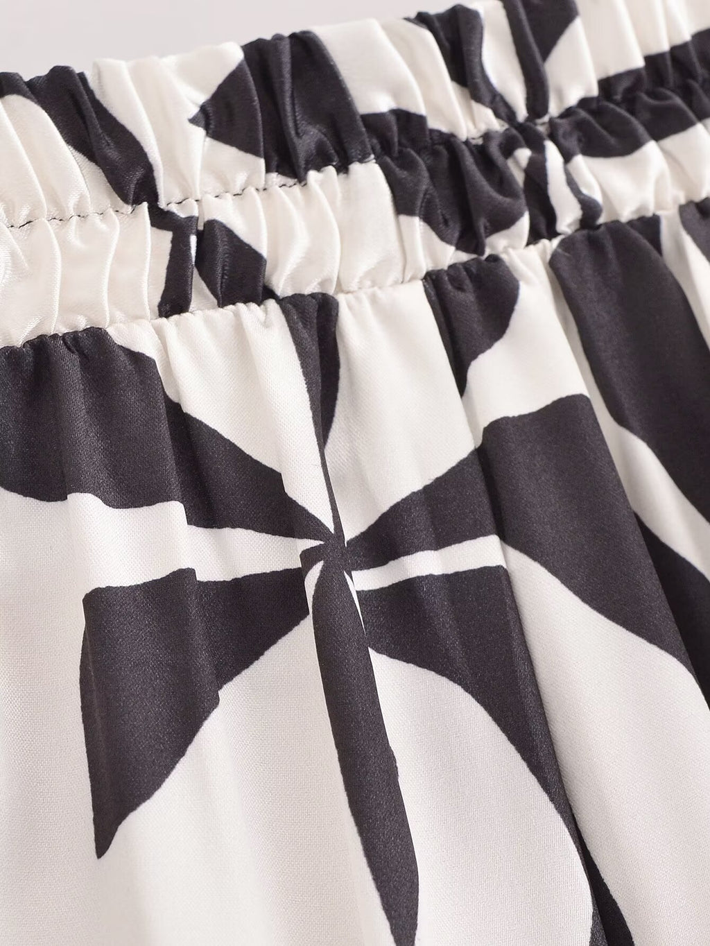 Women Clothing Summer Rayon Collection Bow Metal Ring Sleeveless Shirt Set