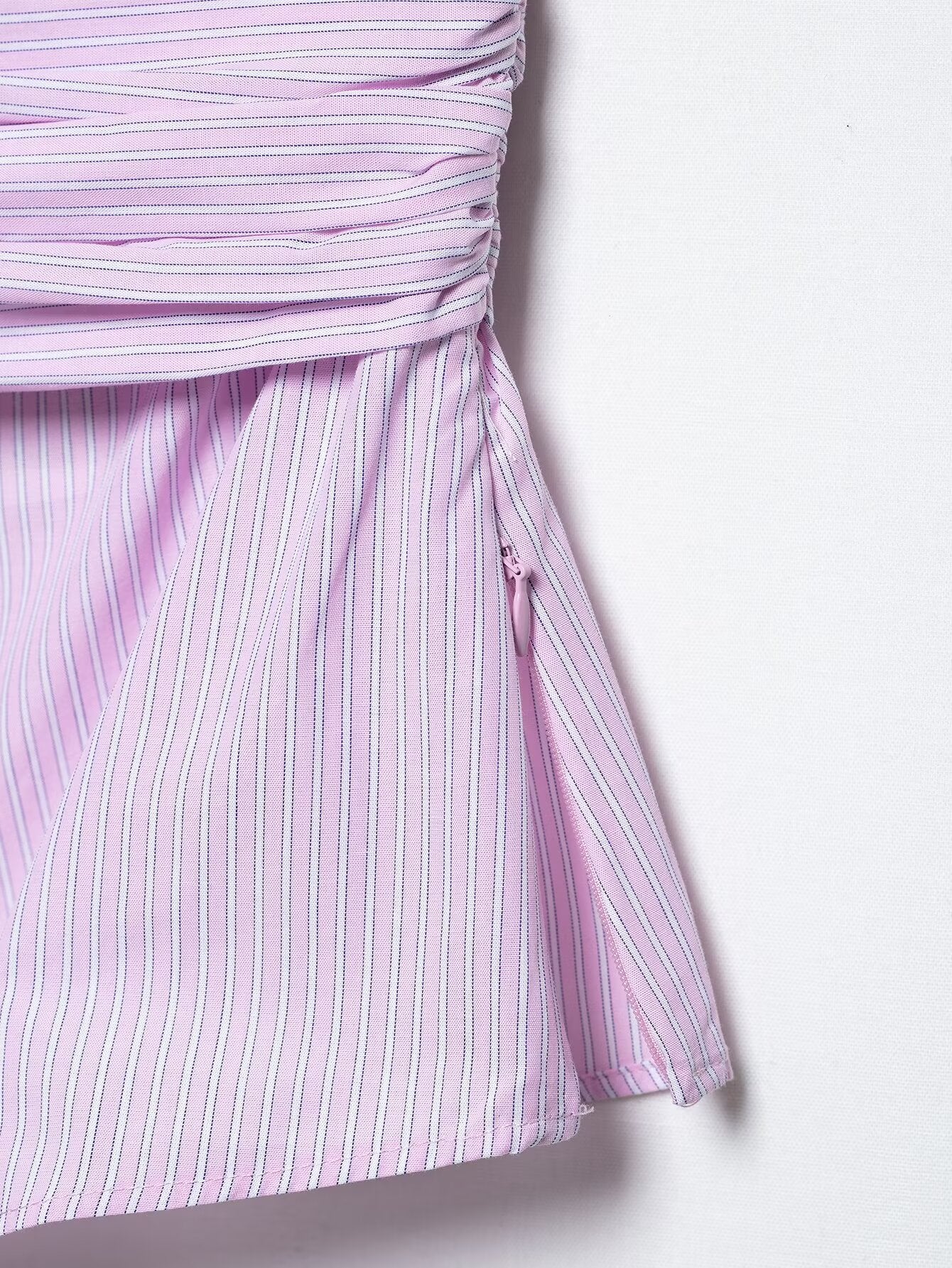 Summer Women Clothing Minority Tube Top Striped Top