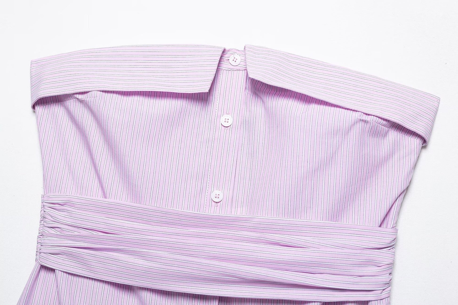 Summer Women Clothing Minority Tube Top Striped Top