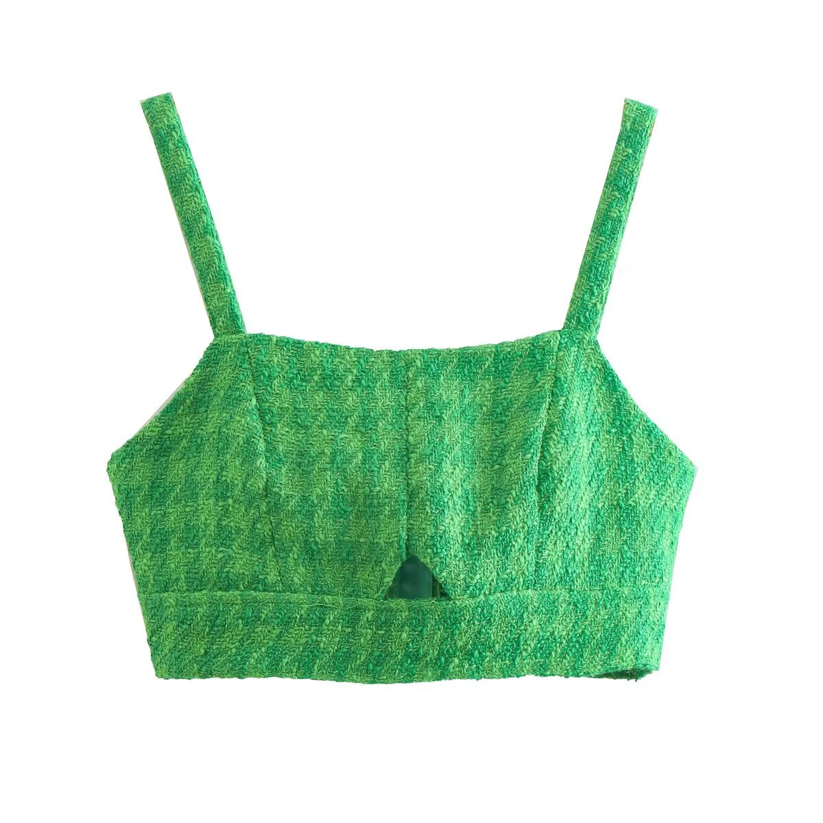 Women Clothing Popular Classic Hollow Out Cutout out Short Top