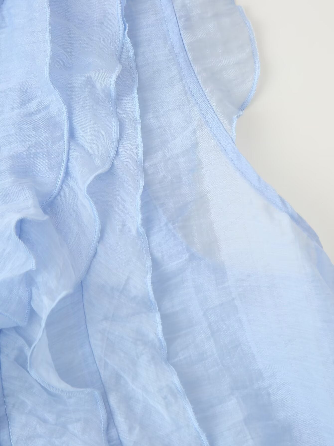 Women Fashionable Fashionable Laminated Decoration Vertical Top