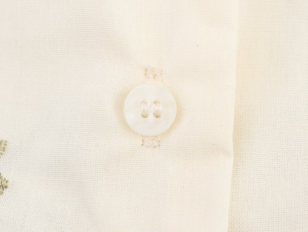 Summer Women Clothing Embroidered Poplin Cotton V neck Strap Top