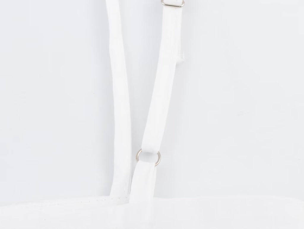 Women Clothing Sweet French Lace Embroidered Pleated Spaghetti-Strap Camisole Top