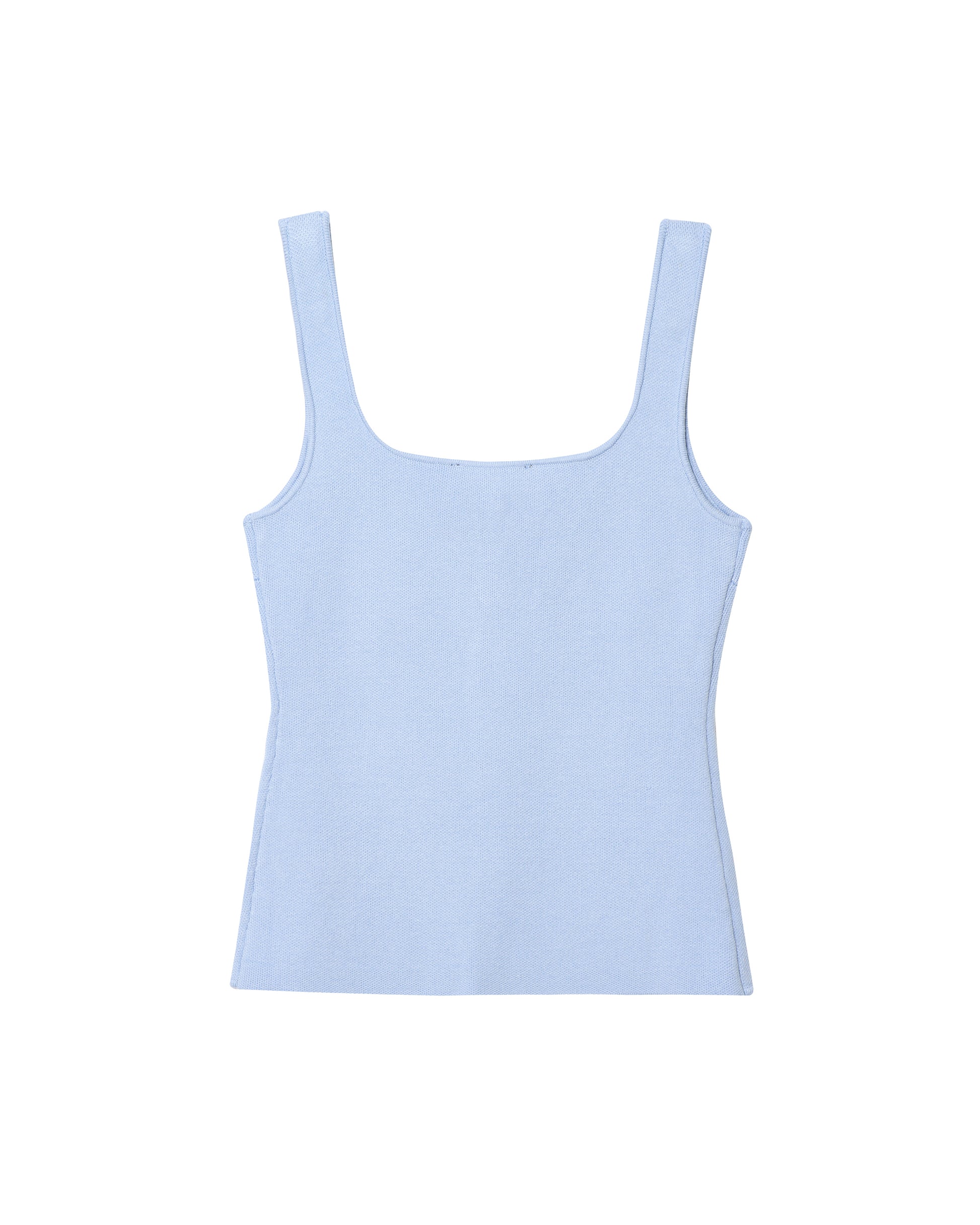 Summer Women Clothing Slim Fitting Simple Sexy Decorated Row Button Knitted Vest Sling