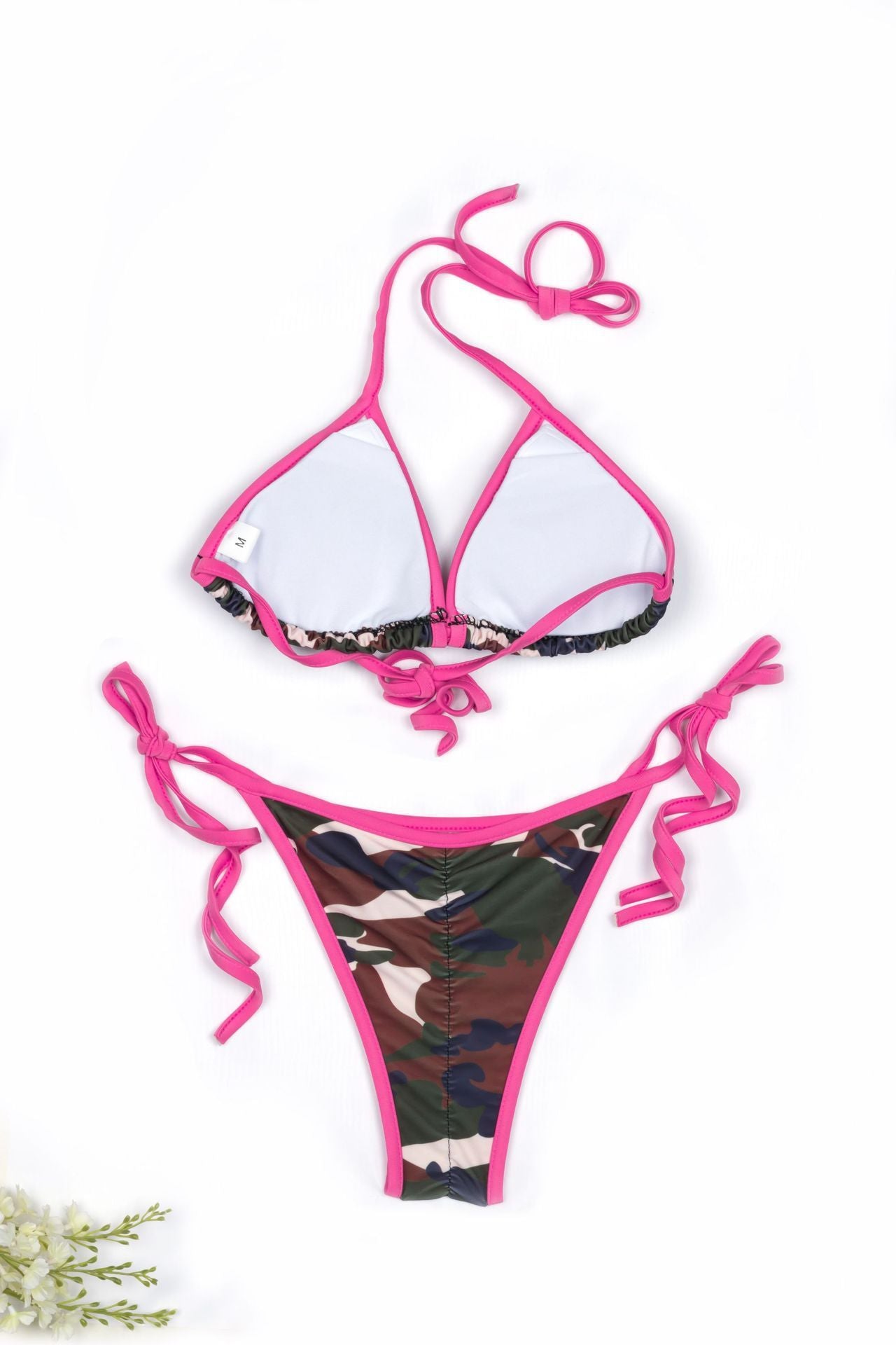 Ladies Lace Camouflage Swimsuit