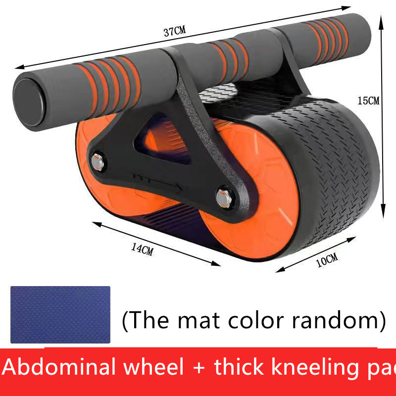 Équipement de Fitness abdominale à Double roue à rebond automatique