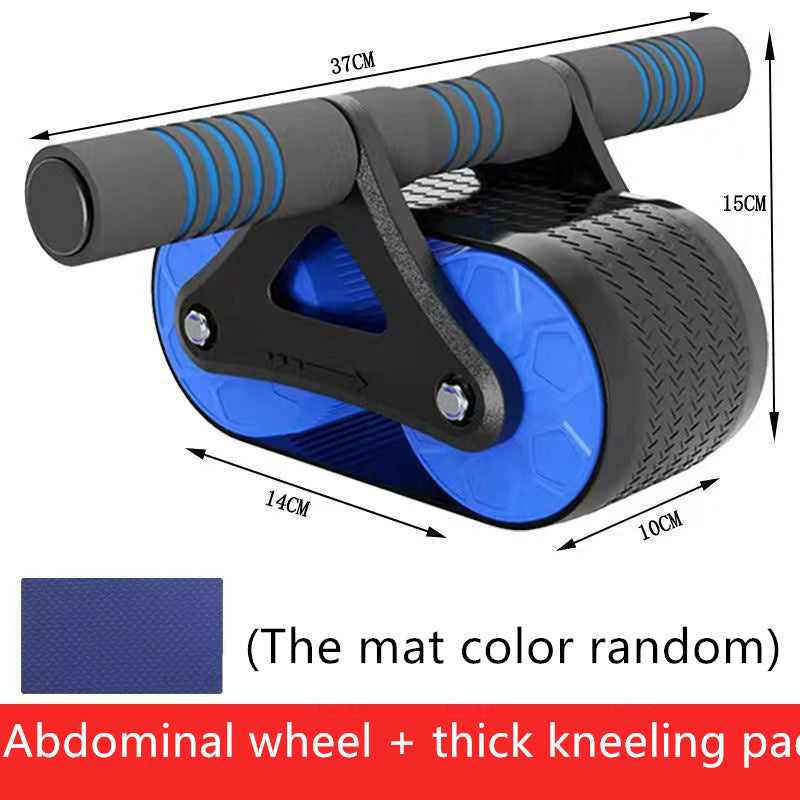 Équipement de Fitness abdominale à Double roue à rebond automatique