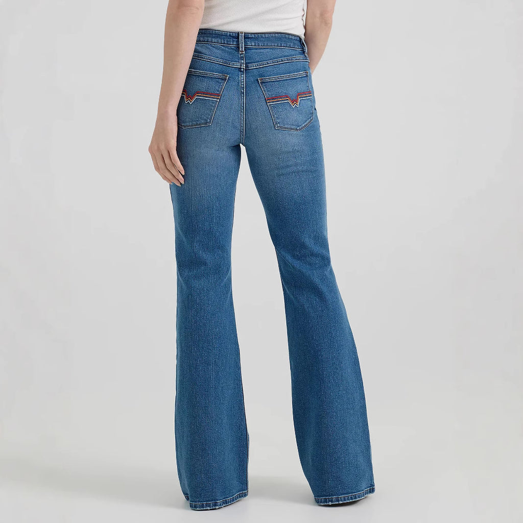 High Waist Slimming Embroidered Micro Pull High Waist Stretch Jeans for Women