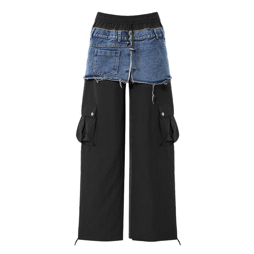 Denim/Black