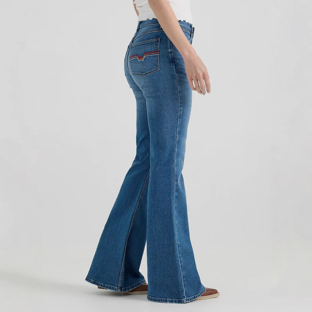 High Waist Slimming Embroidered Micro Pull High Waist Stretch Jeans for Women