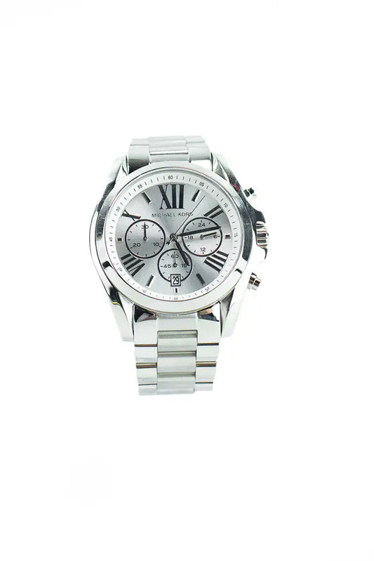 Michael Kors (MK5535) Bradshaw Silver Toned Stainless Steel Wrist Watch