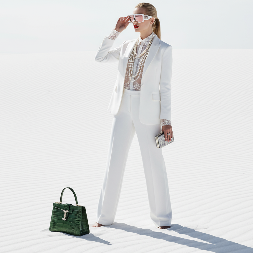 Mimi collection lunettes - décor blanc